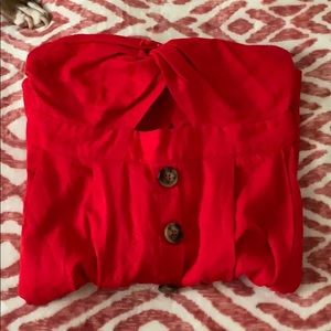 Open back mini dress (flowy)